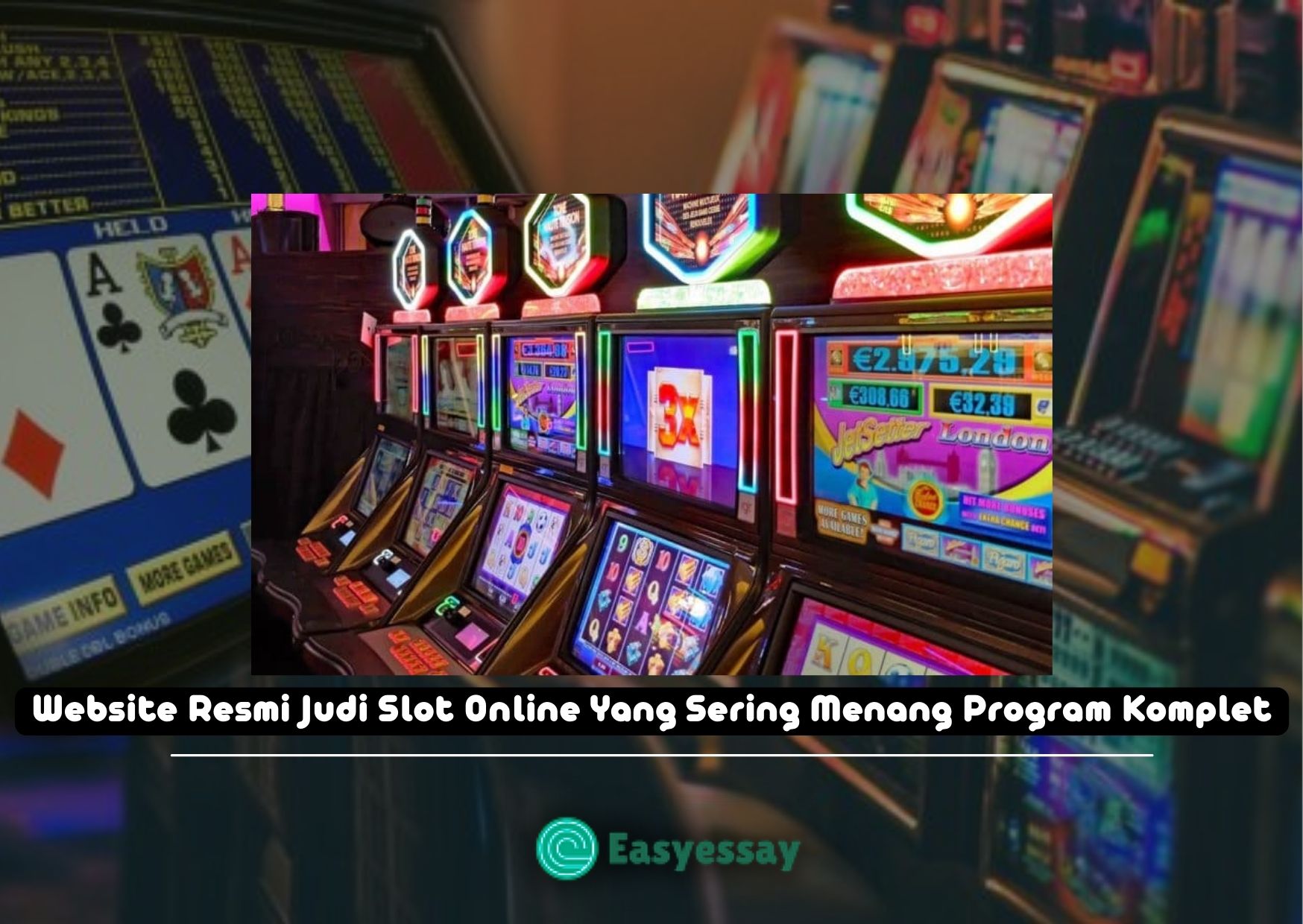 Website Resmi Judi Slot Online Yang Sering Menang Program Komplet